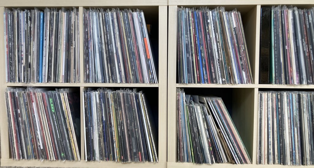 A selection of my current record collection